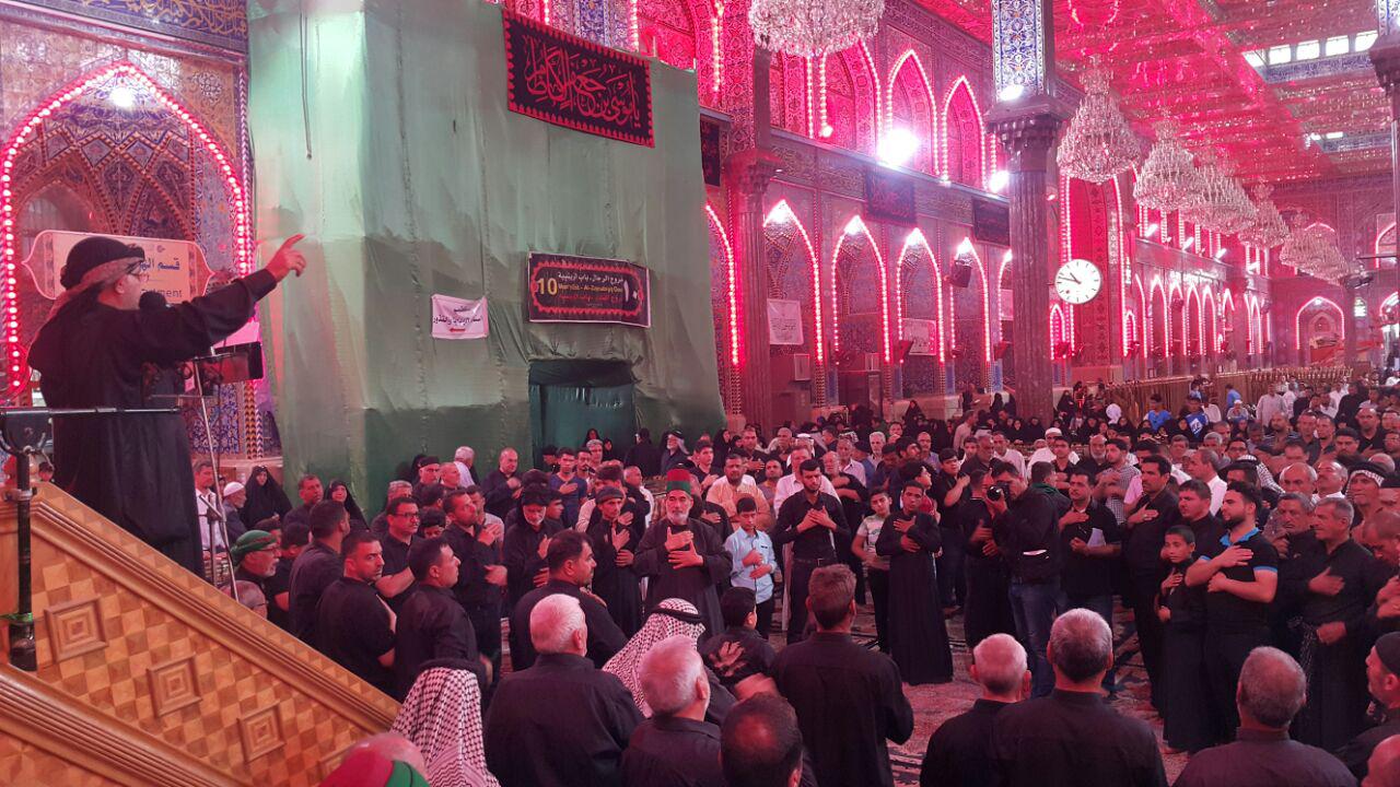بالصور:كربلاء تقدم العزاء في ذكرى استشهاد الامام الكاظم عليه السلام