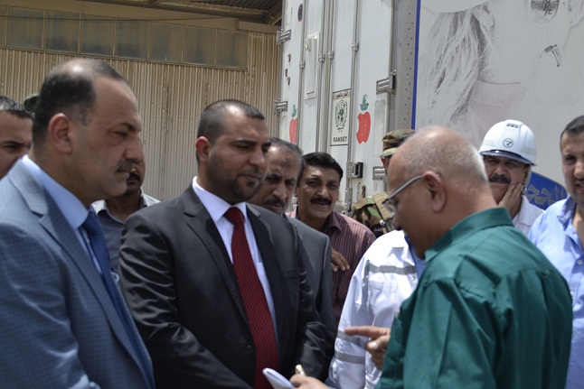 ادخال 50 طن من الدجاج الفاسد عبر ميناء ام قصر