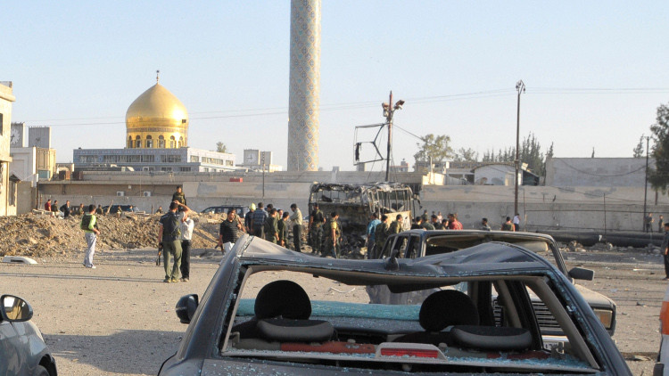 انفجار مفخخة يقودها انتحاري في منطقة السيدة زينب جنوبي دمشق