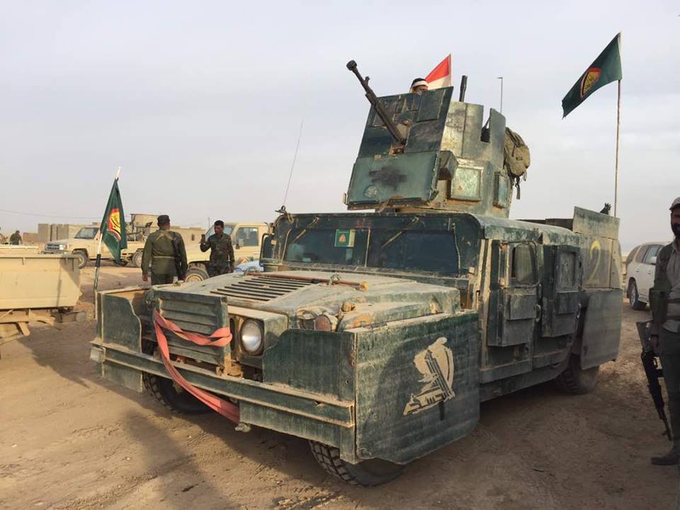 الحمداني : لواء علي الأكبر هو أول فصائل الحشد الشعبي التي دخلت القيروان المحررة