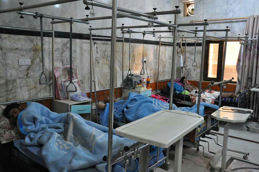 العمارة :افتتاح ردهة صحية للحشد الشعبي في مستشفى الزهراوي الجراحي