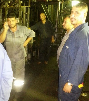 صور من محطة المسيب تكذب اخبار الشرقية ؟!!