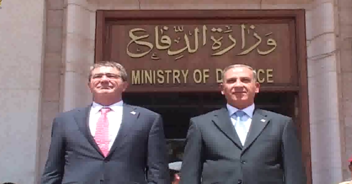 كارتر: ملتزمون بدعم العراق عبر الحكومة باعتبارها الممثل الشرعي للشعب