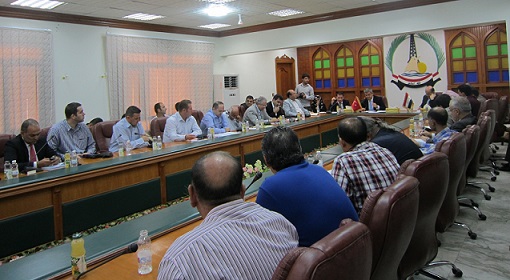 محافظ البصرة يعد الشركات التركية بتقديم التسهيلات والتعاون المشترك والقنصل التركي يؤكد وجود 70 شركة تركية عاملة بالبصرة