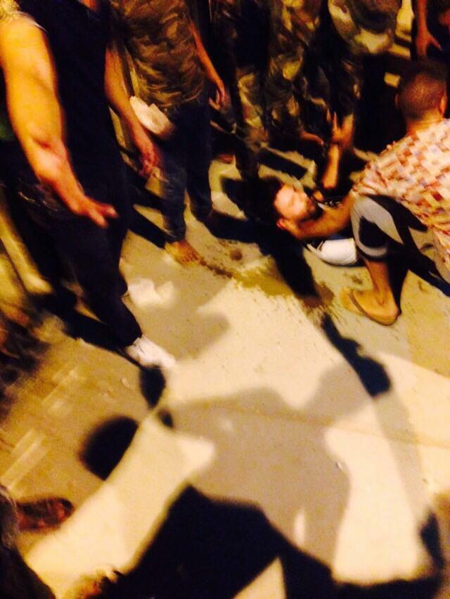 بالفيديو: إصابة أربعة من متظاهري بابل باطلاقات نارية والشرطة تحاول تفريق التظاهرة