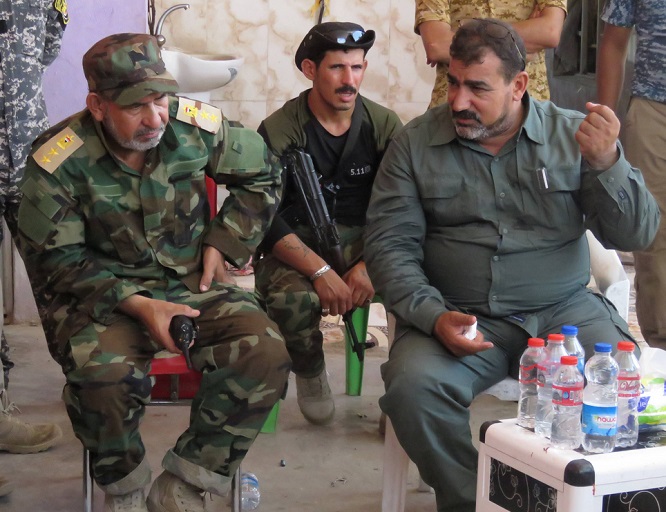 لواء علي الاكبر يعتقل ارهابي شقيق عضو بمجلس محافظة صلاح الدين ويكشف عن وساطات للافراج عنه