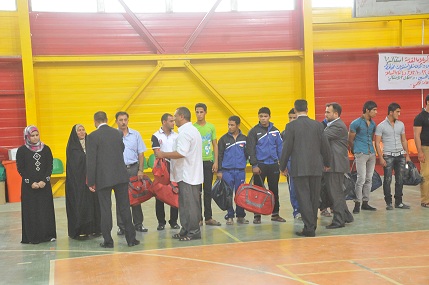 كربلاء تحتفل  بتكريم الرياضيين الرواد ومسؤول محلي يكشف عن تخصيص مائتا مليون دينار لنادي كربلاء