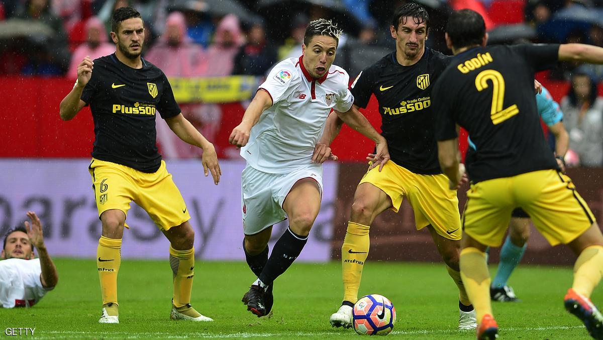 إشبيلية ينتزع الصدارة من أتلتيكو مدريد