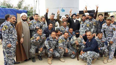 السيد رشيد الحسيني يعلن من قاطع بلد انتصار رجال العراق على داعش وصد اكبر هجوم على المدينة