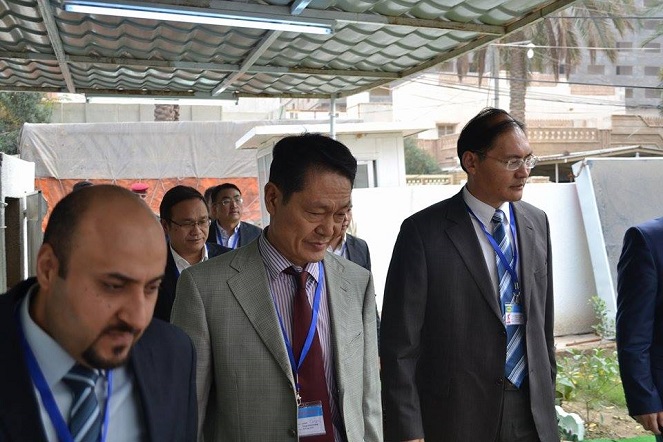 بالصور: الشركات الصينية في كربلاء تبحث فرص عمل بالآجل وتلتقي بمسؤولين محليين