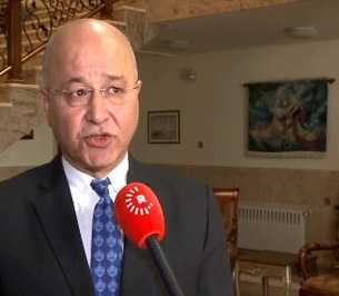 برهم صالح: الولايات المتحدة غير مطمئنة على الوضع السياسي في الإقليم