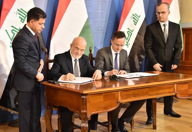 الخارجية الهنغارية للجعفري: منفتحون على تلبية طلب العراق بمعالجة جرحاه بمستشفياتنا