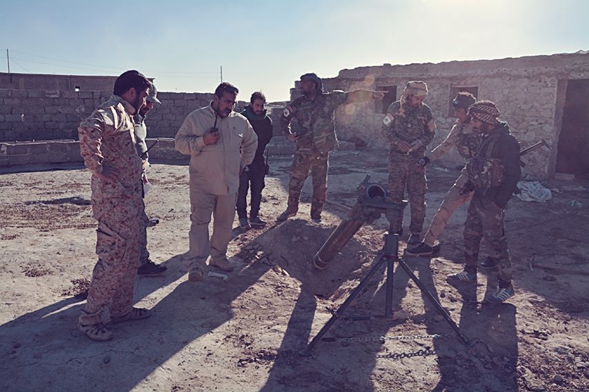 بالصور:لواء الطفوف يخوض معارك شرسة ويحرر ثلاث قرى على طريق تلعفر سنجار