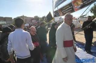 40 شخصية مسيحية هولندية تشارك المسير الى كربلاء المقدسة