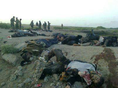 بالصور: قوات الجيش تحاصر قتلة الجيش العراقي وتقتل مسلحي داعش بالاراضي العراقية