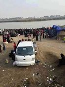 القوات الامنية تنقل مئات النازحين من مناطق تشهد عمليات عسكرية جنوبي سامراء