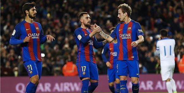 برشلونة يكتسح إيركوليس بسبعة أهداف نظيفة ويبلغ ثمن نهائي كأس إسبانيا