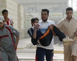 انتحارية تفجر نفسها على موكب للزائرين في ناحية الاسكندرية