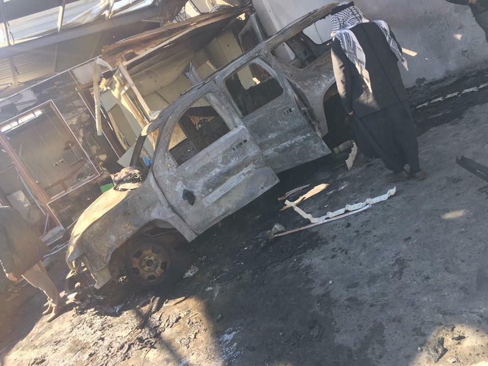 بالصور: عمليات بغداد تكشف تفاصيل تفجير النهضة