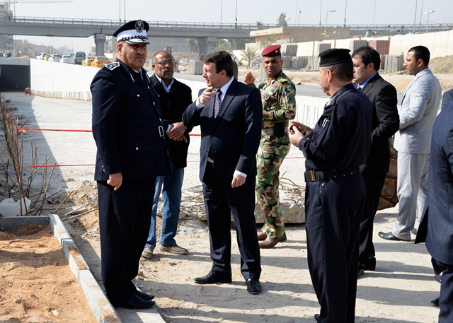 كربلاء :افتتاح مقتربات مجسر تقاطع سيف سعد بعد إغلاقه لسنوات