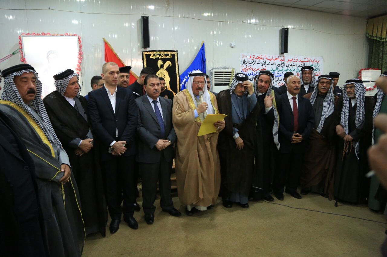 مؤتمر موسع لشيوخ العشائر في ديالى