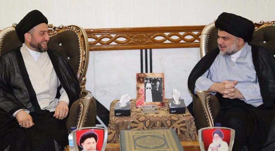 الصدر والحكيم يبحثان في النجف ملفات الفساد والتاكيد على ضرورة الاصلاح بكافة الوسائل السلمية
