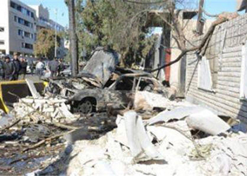 انفجار سيارة ملغومة وسط دمشق