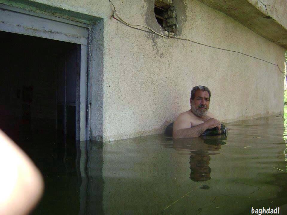 بالصور :احوال العراقيين في منطقة الزيدان في أبو غريب بسبب استمرار داعش بغلق سدة الفلوجة