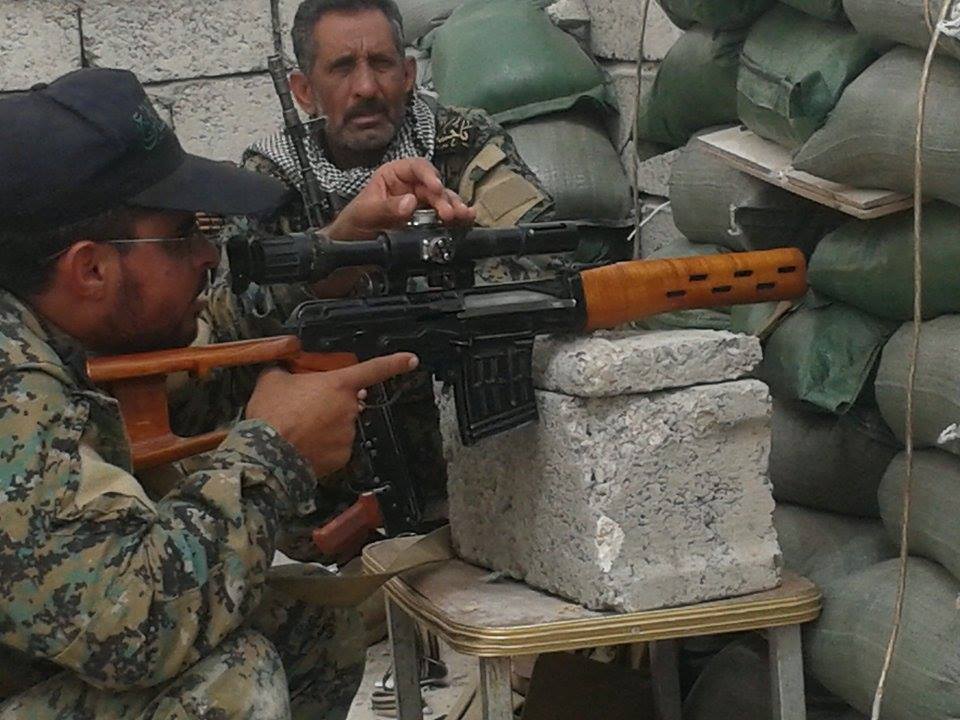 قناصو لواء علي الاكبر يقطعون طريق الامداد لمنطقة الحجاج