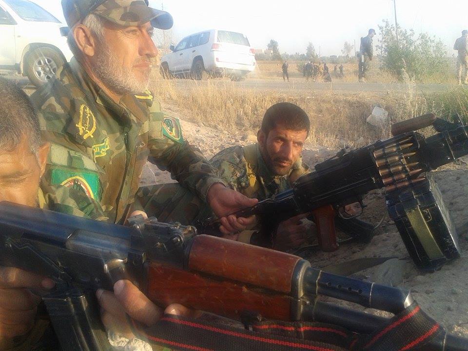 بالصور: قصص من بطولات لواء علي الاكبر في بيجي :اسود لاتهاب الموت ولا الجراحات