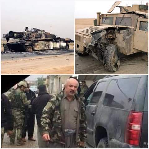 الحشد الشعبي: مقتل قائد القوة العسكرية الكردية التي اقتحمت طوز خورماتو اثناء الاشتباكات مع قواتنا (مصور)