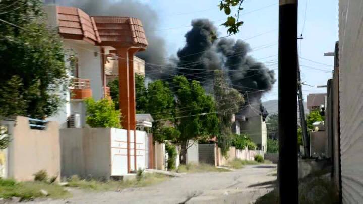البيشمركة الكردية تقصف الوقف الشيعي في طوزخورماتو والحشد يصفها بالقوات الغازية