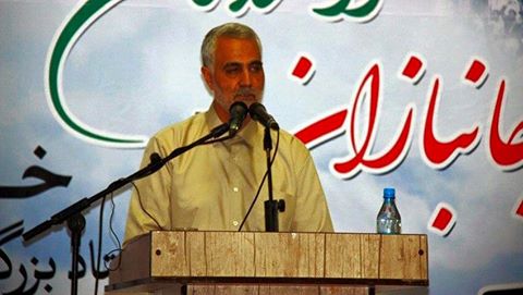 قاسم سليماني يخاطب اوباما :قواعدكم العسكرية قريبة لمدينة الرمادي فكيف تحدث مجزرة في بلد انتم موجودون للحفاظ على امنه وشعبه