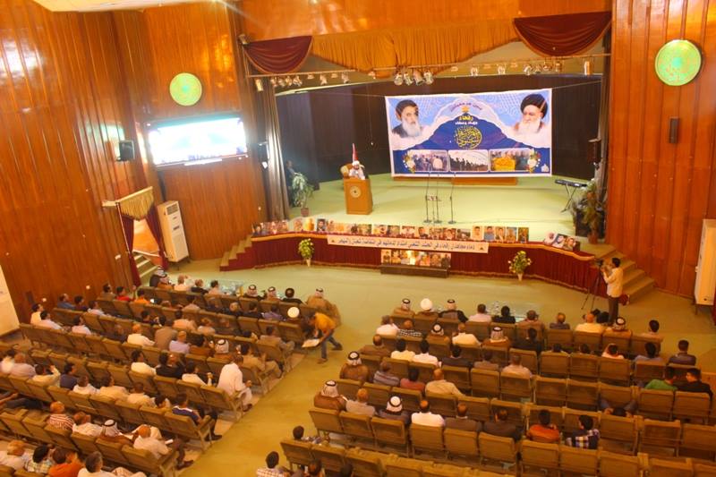 مهرجان رفحاء السنوي ينطلق في النجف معلناً سعيه للتهدئة وعدم الاقتتال الشيعي - الشيعي
