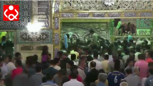 بث مباشر خاص بوكالة نون من حرم الامام الرضا في مدينة مشهد الايرانية