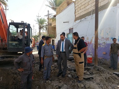 عضو بمجلس كربلاء يكشف عن تلكأ وضعف رقابي بمشروع مجاري بتكلفة 38مليار دينار في مسقط راس رئيس الوزراء