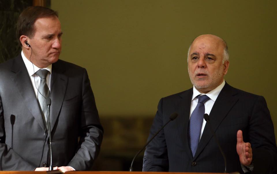 العبادي: مشاركة تركيا في عمليات الموصل ادعاء باطل