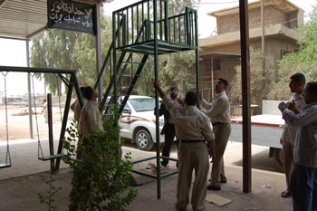 العتبة الحسينية المقدسة تقوم بتجهيز ذوي الاحتياجات الخاصة بالعاب الأطفال