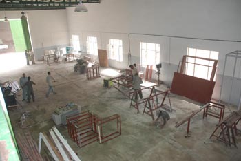 العتبة العباسية المقدسة تنشأ شعبا هندسية على ارض مساحتها 1800م2 في كربلاء