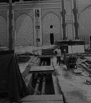 مع حلول فصل الشتاء انجاز أعمال تدفئة الحرم الحسيني المطهر بمعدات إضافية