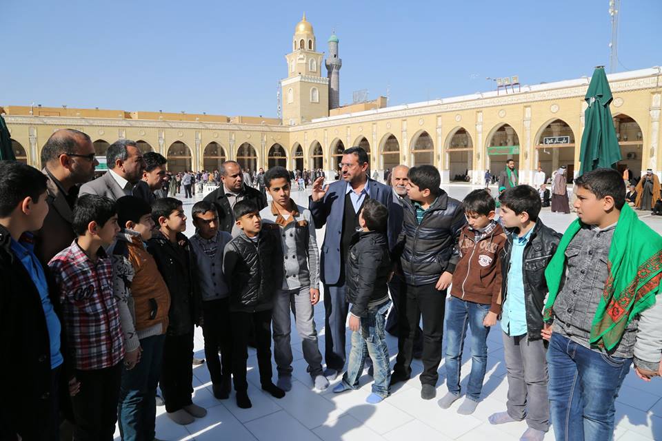 المباشرة بتطبيق البرنامج المهدوي في مجموعة أبي الفضل العباس ( عليه السلام ) التعليمية