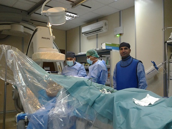 مستشفى بغداد التعليمي :أجراء خمسة آلاف عملية قسطرة