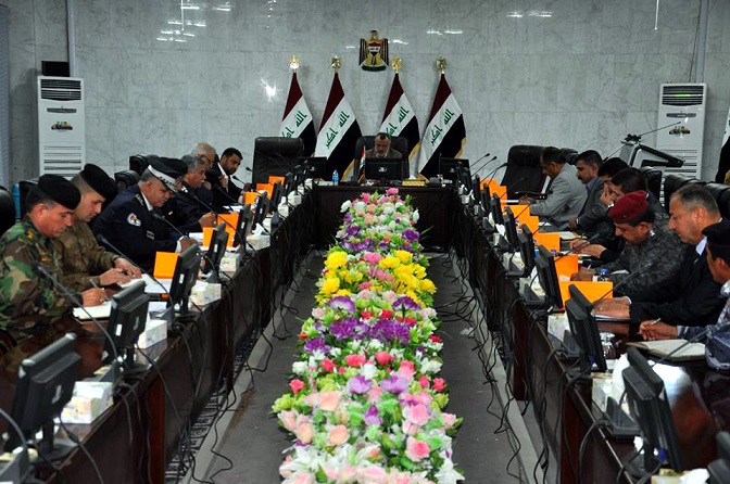 اللجنة الأمنية العليا في محافظ ميسان تعقد اجتماعا امنيا موسعا في المحافظة