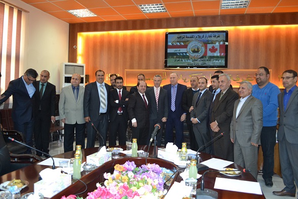 رجال اعمال كربلائيون يعقدون مؤتمرا اقتصاديا في كندا