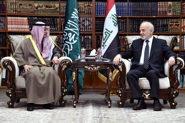 بالفيديو: المؤتمر الصحفي المشترك بين وزير الخارجية العراقي ونظيره السعودي