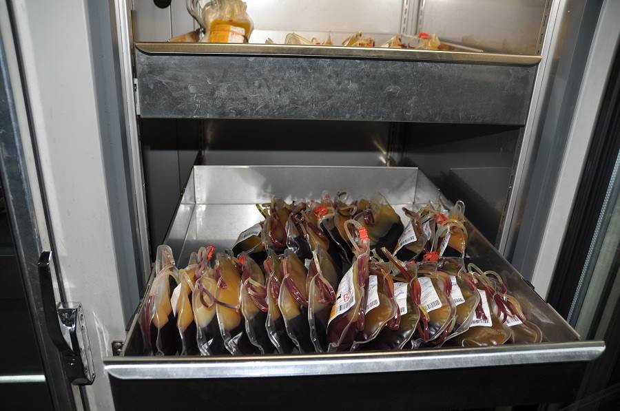 مصرف الدم في كربلاء يجهز مركز الدم الوطني بـ 45 قنينة دم ذات الأصناف النادرة