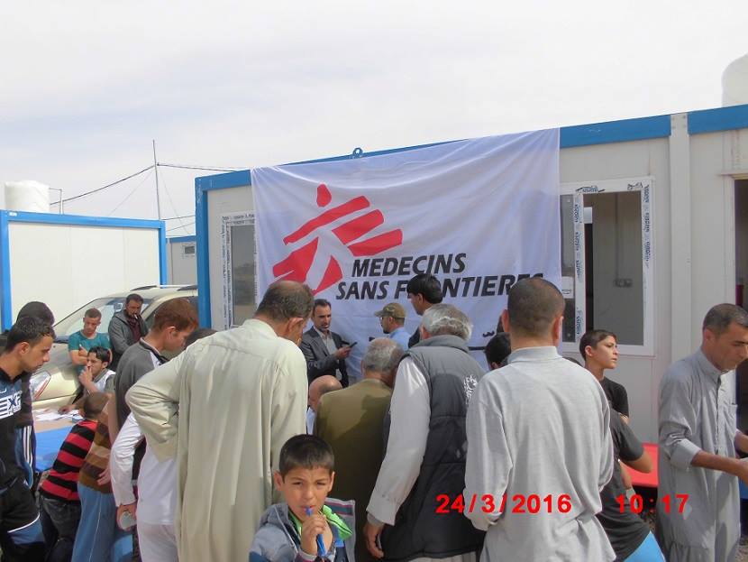 وسط اهمال حكومي : النازحون في كربلاء يعانون من شحة الماء وانقطاع الكهرباء وانتشار الامراض (مصور)