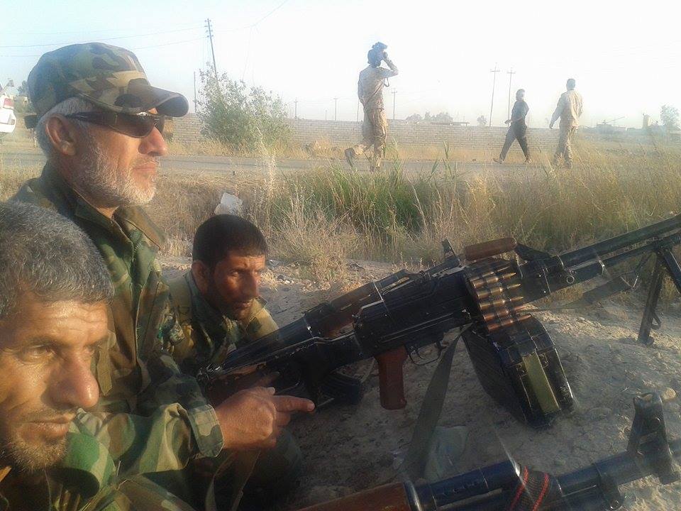 لواء علي الاكبر يتوغل في بيجي ويصل لمزرعة وطبان ويقتل عدد من القناصين(مصور)