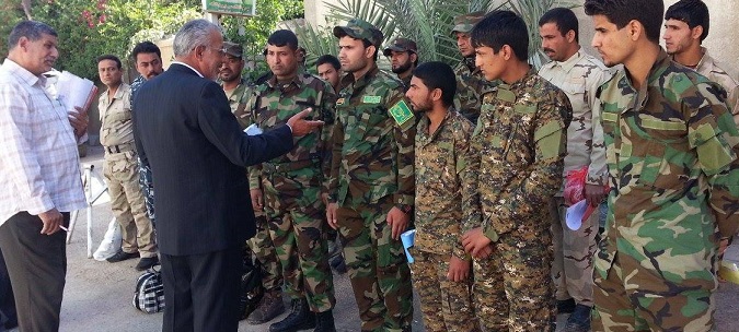 منظمة بدر في كربلاء تستقبل عشرات المتطوعين لمقاتلة "داعش"  في كافة مدن العراق