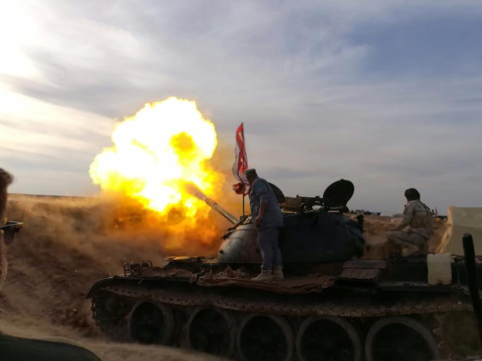 لواء الطفوف يحرر خمس قرى ويخلي 70 عائلة في قضاء الحضر غربي الموصل